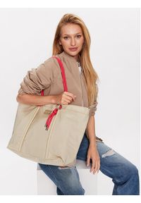 Tommy Jeans Torebka Tjw Beach Summer Tote AW0AW14583 Beżowy. Kolor: beżowy #3