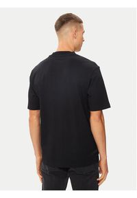 Hugo T-Shirt Nieros 50509991 Czarny Regular Fit. Kolor: czarny. Materiał: bawełna