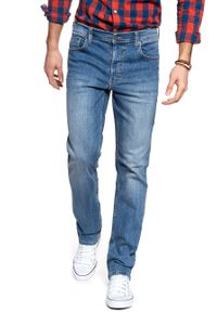 Mustang - SPODNIE MĘSKIE MUSTANG Washington DENIM BLUE 1009083 5000 411 #3