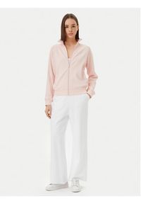 Guess Jeans Bluza W5GQ38 KB212 Różowy Regular Fit. Kolor: różowy. Materiał: syntetyk