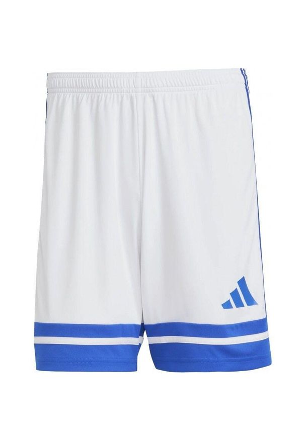 Adidas - Spodenki męskie adidas Squadra 25. Kolor: biały, wielokolorowy, niebieski