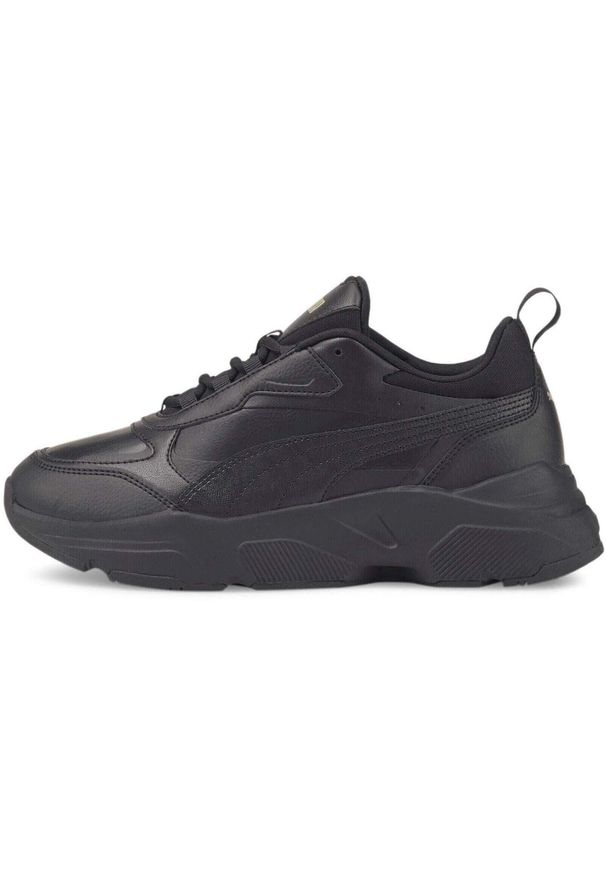 Buty Puma Cassia, Kobiety. Kolor: czarny. Materiał: guma, tkanina, skóra ekologiczna, materiał, syntetyk. Sport: turystyka piesza
