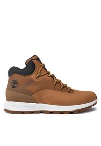 Timberland Sneakersy Sprint Trekker M Id Lace Up 0A6CPS Brązowy. Kolor: brązowy. Materiał: zamsz, skóra. Sport: bieganie #1