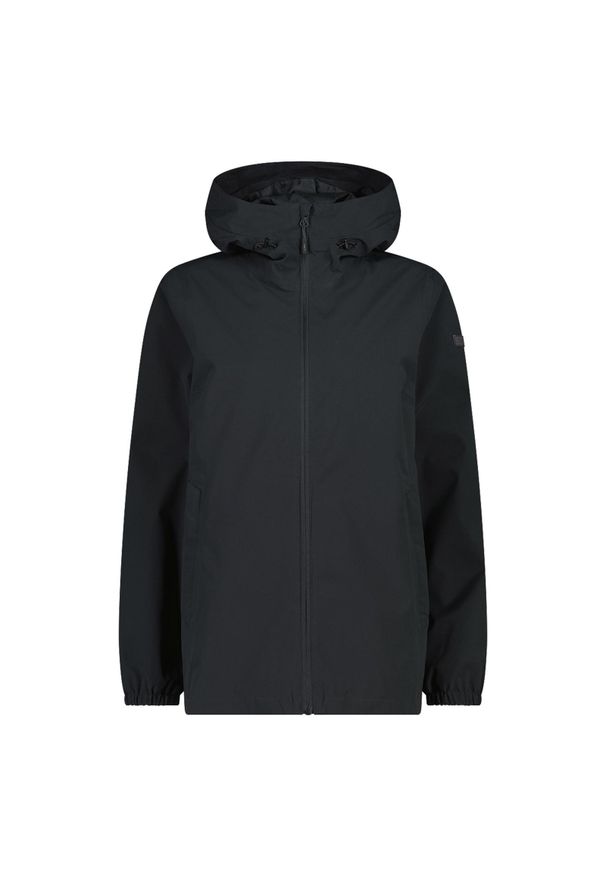 Kurtka przeciwdeszczowa damska CMP Verge Jacket Fix Hood. Kolor: szary