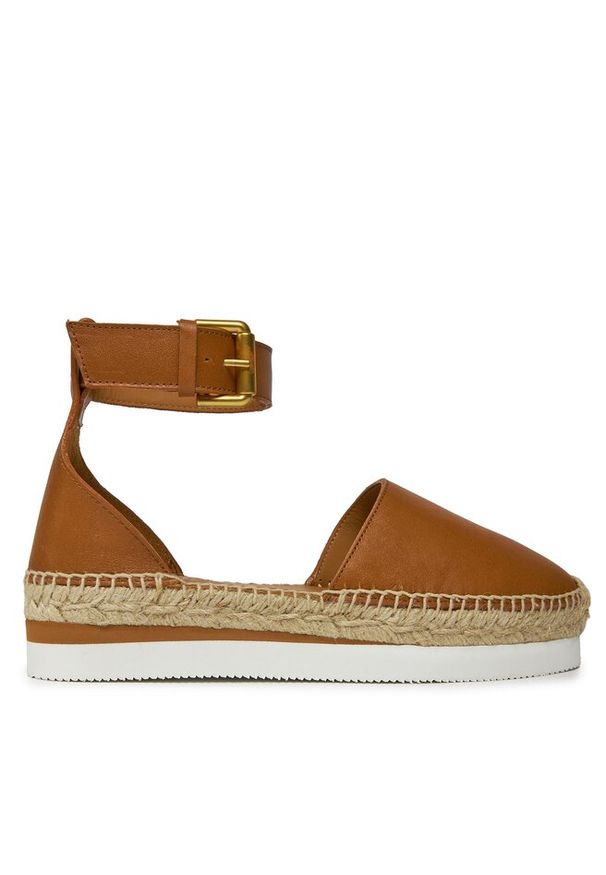 Espadryle See By Chloé. Kolor: brązowy