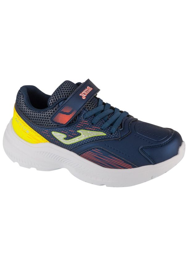 Joma - Buty sportowe Sneakersy chłopięce, Active Jr 24 JACTIW. Kolor: niebieski. Sport: turystyka piesza