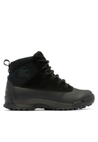 sorel - Sorel Trekkingi Buxton Lite Lace Plus Wp 2084871010 Czarny. Kolor: czarny. Materiał: skóra, zamsz. Sport: turystyka piesza