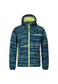 Chłopięca kurtka softshell Kilpi RAVIO-JB. Kolor: niebieski. Materiał: softshell