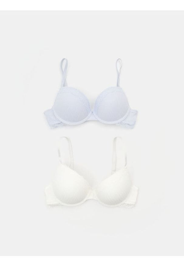 Sinsay - Biustonosze push-up 2 pack - wielobarwny. Rodzaj stanika: push-up