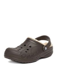 Crocs Klapki C-BAYA LINED CLOG 205969-206 Brązowy. Kolor: brązowy
