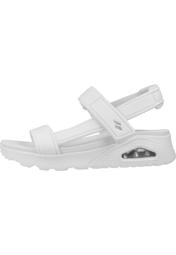 skechers - Sandały Skechers Model Uno - Summer Stand 2 Kolor Biały. Kolor: biały. Materiał: tkanina. Sezon: lato