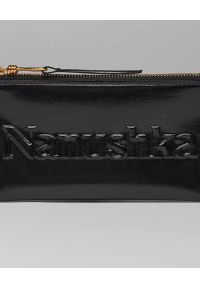 NANUSHKA - Czarny portfel Lamara. Kolor: czarny