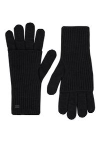 Volcano - Rękawiczki z mitenkami H-QUEEN. Materiał: dzianina, elastan. Sezon: zima. Styl: klasyczny, elegancki #1