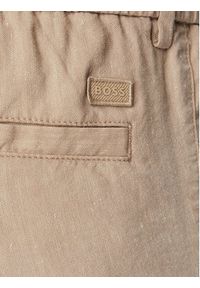 BOSS Spodnie materiałowe Kane1 50557859 Beżowy Regular Fit. Kolor: beżowy. Materiał: syntetyk #3