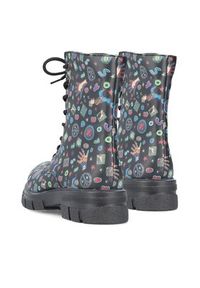 Rieker Trapery Z9120-90 Kolorowy. Materiał: skóra. Wzór: kolorowy #2