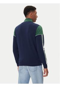 Lacoste Bluza SH4751 Granatowy Regular Fit. Kolor: niebieski. Materiał: syntetyk #8