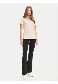 Guess T-Shirt V5YI12 J1314 Różowy Regular Fit. Kolor: różowy. Materiał: bawełna #4