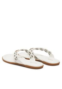 MICHAEL Michael Kors Japonki Jane Thong 40S6JNFS1L Biały. Kolor: biały. Materiał: skóra #5