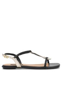 Gino Rossi Sandały MARCHE 222313 Czarny. Kolor: czarny. Materiał: skóra