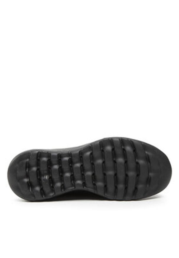 skechers - Skechers Botki On-The-Go Joy 144041/BKGY Czarny. Kolor: czarny. Materiał: skóra, zamsz