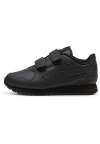 Adidasy Puma St Runner V4 L V Ps, Dzieci. Okazja: na uczelnię. Kolor: czarny. Materiał: syntetyk, materiał. Sport: joga i pilates