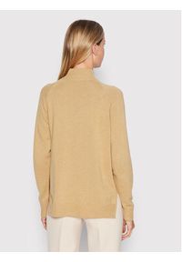 PESERICO - Peserico Sweter S99143F07K Brązowy Regular Fit. Kolor: brązowy. Materiał: wełna #5