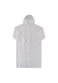 Hi-tec - Peleryna przeciwdeszczowa Hi-Tec Yosh Raincoat - biała, Rozmiar L. Kolor: biały. Materiał: materiał #1