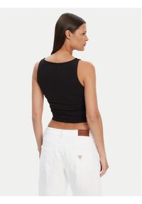 Guess Top V5YP00 J1314 Czarny Regular Fit. Kolor: czarny. Materiał: bawełna #3