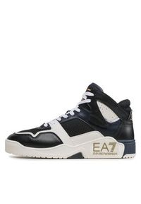 EA7 Emporio Armani Sneakersy X8Z039 XK331 S493 Czarny. Kolor: czarny. Materiał: skóra #4