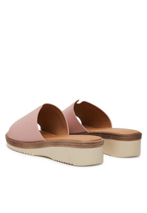 Clara Barson Klapki WFA3692-1 Różowy. Kolor: różowy. Materiał: materiał