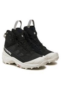 salomon - Salomon Trekkingi Crosstrak Powder Waterproof L47569700 Czarny. Kolor: czarny. Materiał: materiał. Sport: turystyka piesza #4