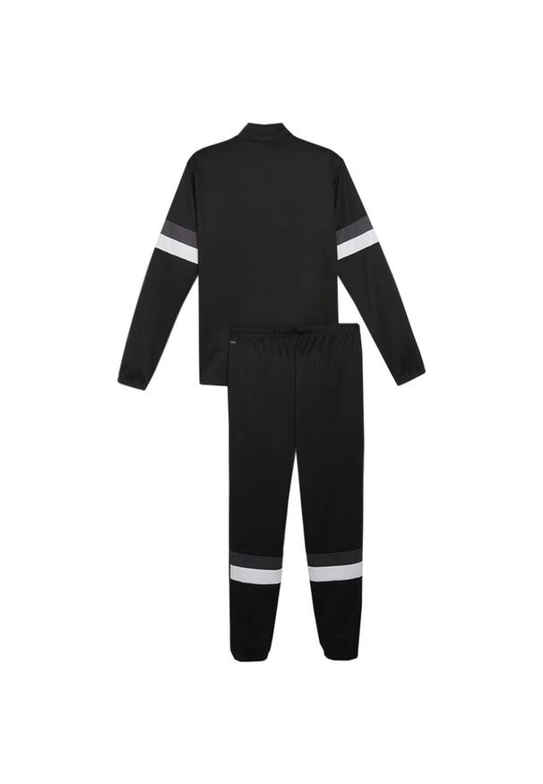Dres męski Puma Team Rise. Kolor: biały, wielokolorowy, czarny. Materiał: dresówka