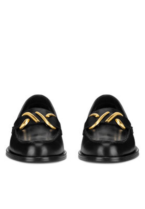 Gino Rossi Mokasyny ELSA-E25-26397 Czarny. Kolor: czarny. Materiał: skóra