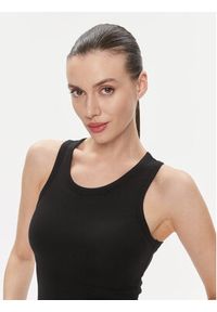 Calvin Klein Top Modal Rib Tank Top K20K206406 Czarny Slim Fit. Kolor: czarny