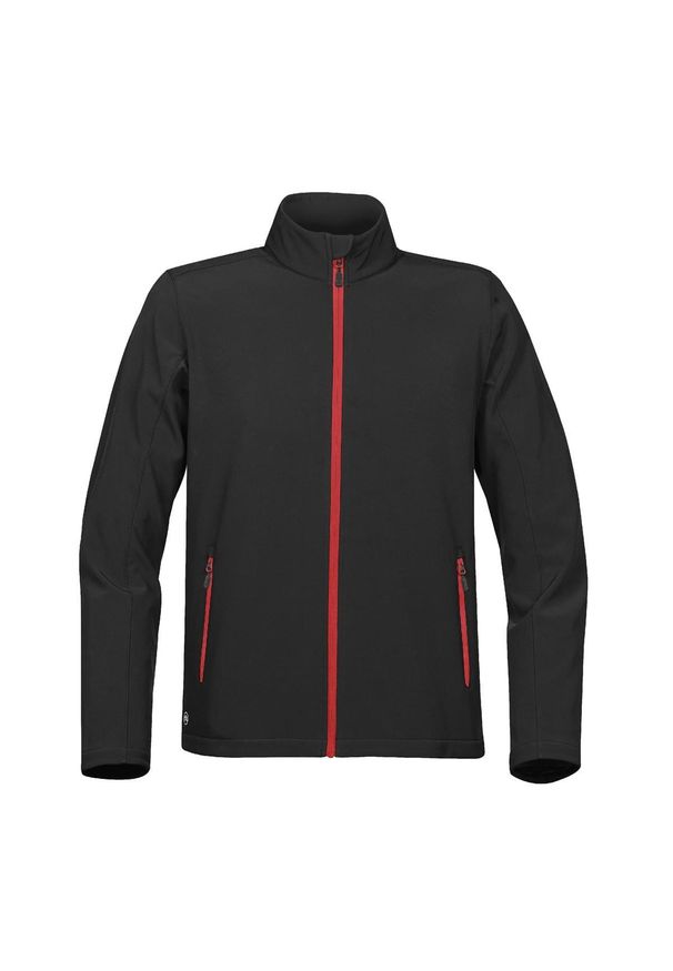 STORMTECH - Męska Kurtka Soft Shell Orbiter. Kolor: czerwony, wielokolorowy, czarny