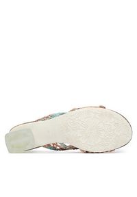 Laura Vita Klapki Framboiseo 29 Kolorowy. Materiał: skóra. Wzór: kolorowy #2