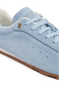 TOMMY HILFIGER - Tommy Hilfiger Sneakersy Th Bella Low Runner Suede FW0FW09189 Błękitny. Kolor: niebieski. Materiał: zamsz, skóra #6