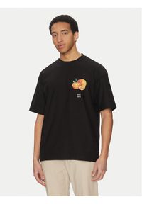 Hugo - HUGO T-Shirt Dartiee 50537576 Czarny Oversize. Kolor: czarny. Materiał: bawełna #1