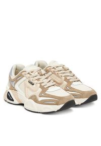 Replay - REPLAY Sneakersy GWS9N .000.C0012T Beżowy. Kolor: beżowy. Materiał: skóra #4