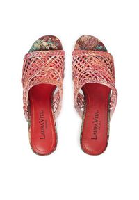 Laura Vita Klapki Framboiseo 29 Kolorowy. Materiał: skóra. Wzór: kolorowy #6