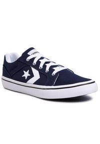 Converse Trampki El Distrito 2.0 Ox 167009C Granatowy. Kolor: niebieski. Materiał: materiał