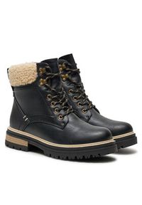 Kimberfeel Trapery Abela Czarny. Kolor: czarny. Materiał: skóra #4