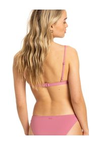 Roxy - Trójkątny stanik bikini dla Kobiety BEACH CLASSICS FIXED TRI Różowy. Kolor: różowy. Materiał: elastan, poliester, materiał