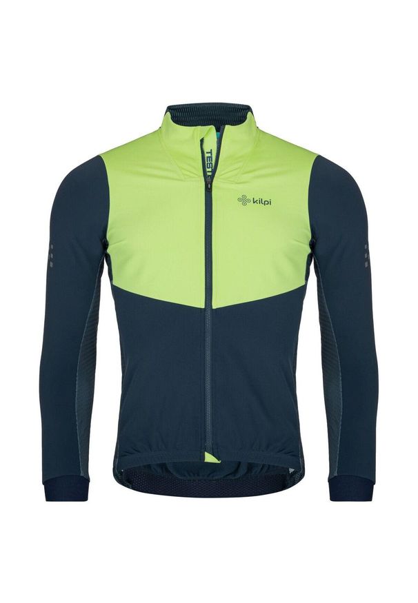 Koszulka kolarska z długim rękawem Kilpi Moveto. Kolor: niebieski. Materiał: nylon. Długość rękawa: długi rękaw. Długość: długie. Sezon: zima. Sport: kolarstwo