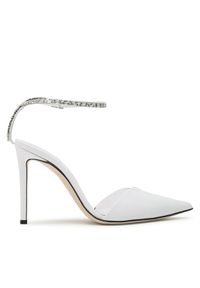 Giuseppe Zanotti Szpilki I250002 Biały. Kolor: biały. Materiał: skóra. Obcas: na szpilce