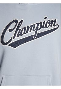 Champion Bluza Heavy Fleece Vintage Logo 217886 Niebieski Relaxed Fit. Kolor: niebieski. Materiał: syntetyk. Styl: vintage #3