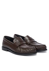 Calvin Klein Lordsy Round Loafer Lth HW0HW03126 Czarny. Kolor: czarny. Materiał: skóra #2