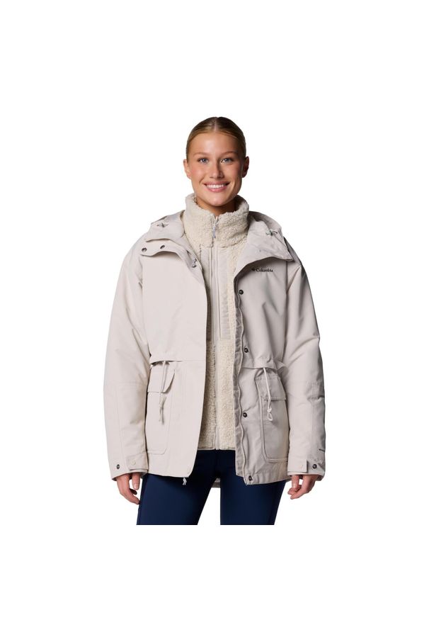columbia - Columbia Kurtka Drop Ridge Ii 2094761278. Kolor: beżowy. Sport: turystyka piesza