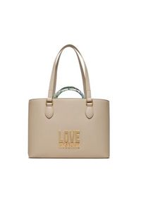 Love Moschino - LOVE MOSCHINO Torebka JC4210PP1ILQ111A Écru. Materiał: skórzane #4