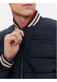 TOMMY HILFIGER - Tommy Hilfiger Kurtka bomber New York MW0MW33736 Granatowy Regular Fit. Kolor: niebieski. Materiał: syntetyk #4